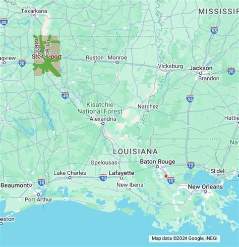 google maps louisiana.